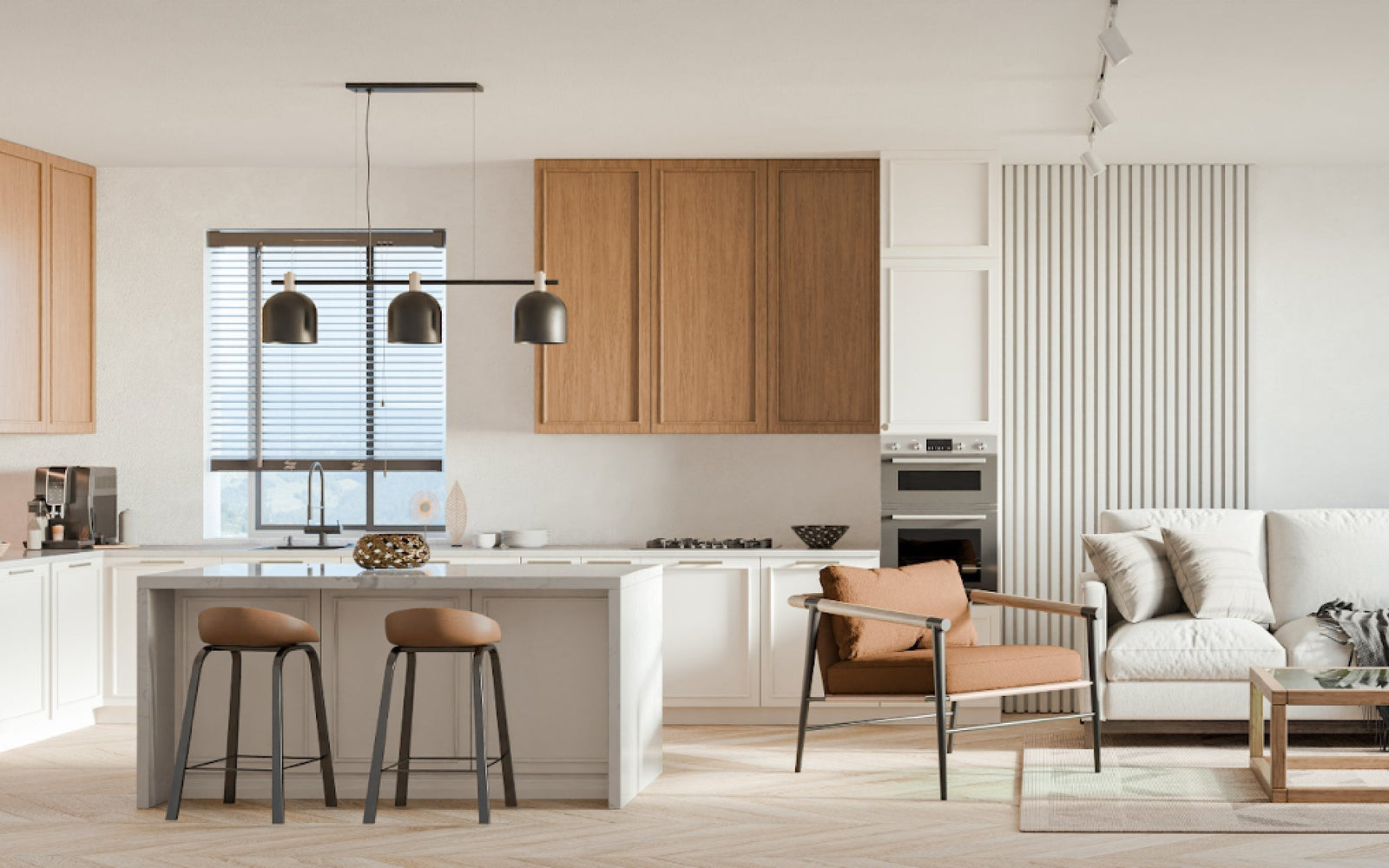 Offene Küche als Mittelpunkt des Zuhauses