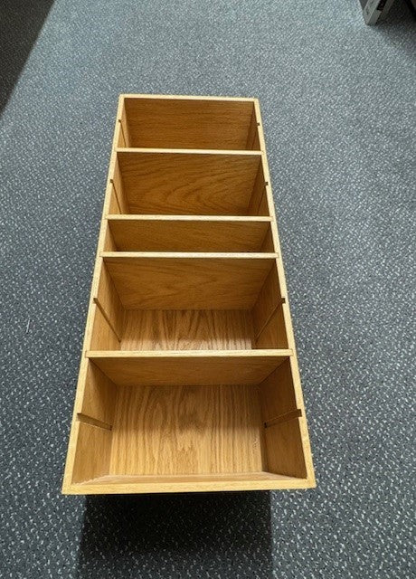 Vorratsbox aus Holz, 5fach