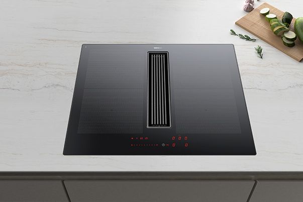 Wesco Piana Compact 60 | Induktionskochfeld mit integriertem Kochfeldabzug