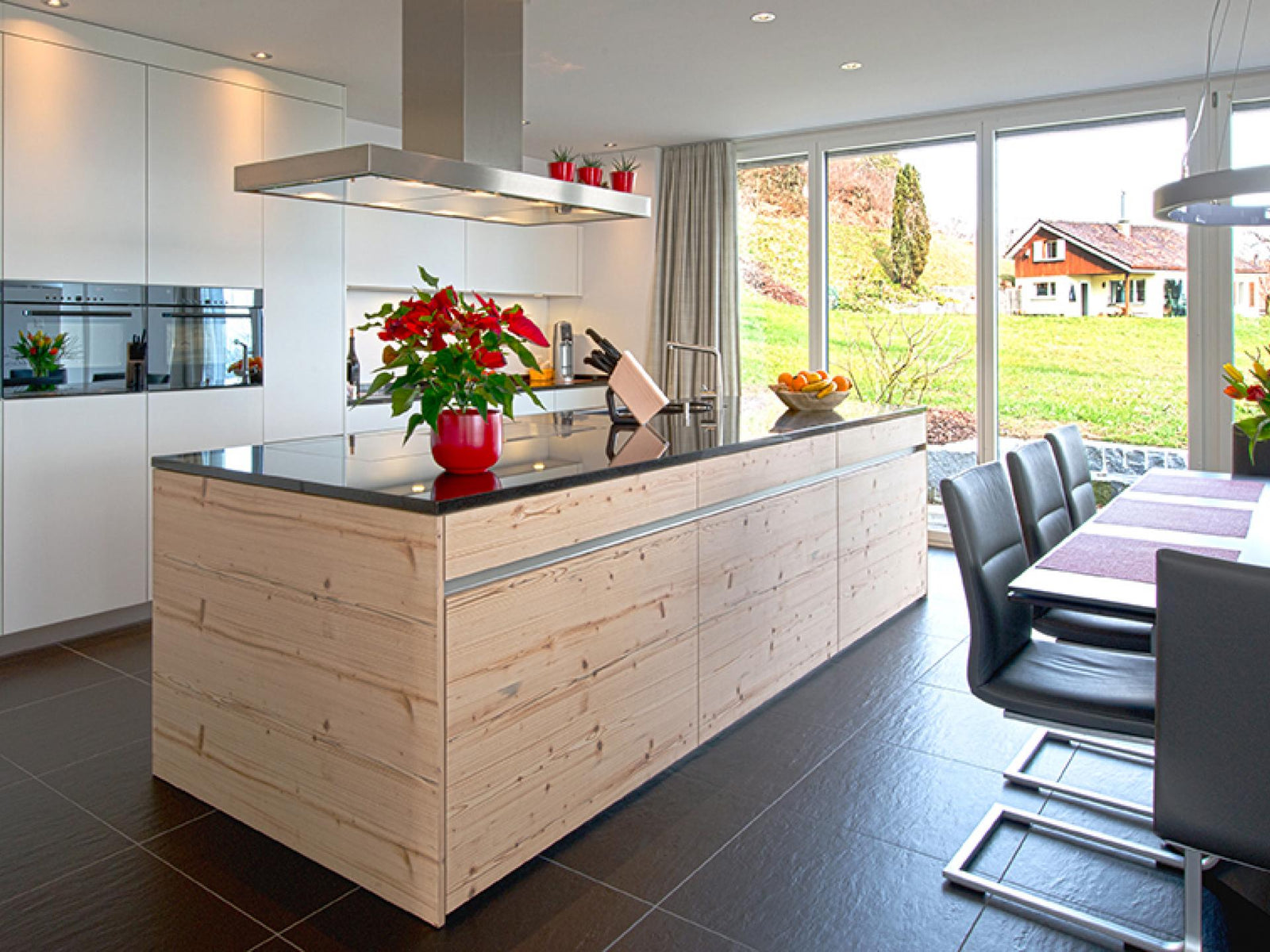 Holz trifft auf Moderne